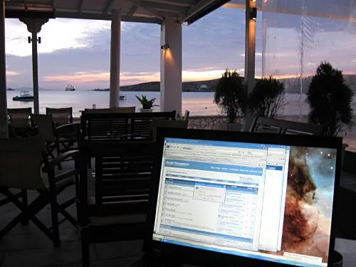 Free Wi-Fi on Paros Island, Greece